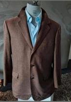 Brioni colbert, maat 56R, wol/zijde, uitmuntende conditie., Kleding | Heren, Kostuums en Colberts, Bruin, Maat 56/58 (XL), Ophalen of Verzenden