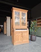 Smalle Grutterskast | Teakhout Buffetkast | Servies #1628, 100 tot 150 cm, 200 cm of meer, Met deur(en), Ophalen of Verzenden