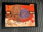 390. Kunstkaart Hundertwasser, Ongelopen, Ophalen of Verzenden