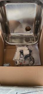 Spoelbak rvs, Huis en Inrichting, Keuken | Keukenelementen, Ophalen of Verzenden, Nieuw, 25 tot 50 cm, Minder dan 100 cm