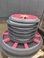 treinwielen voor carnavalswagen, Ophalen, Gebruikt, Overige typen, Carnaval