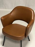Eero Saarinen executive chairs 5x Knoll stoelen prijs p/stuk, Gebruikt, Bruin, Vintage, Ophalen of Verzenden