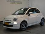 Fiat 500 1.0 Hybrid Dolcevita Panodak Cruise (bj 2022), Auto's, Gebruikt, 4 stoelen, Leder en Stof, Wit