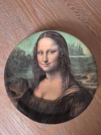 Mona Lisa Louvre kunstbord limoges, Ophalen of Verzenden