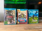 Zelda Wii U - Twilight Princess, Wind Waker, Breath of the W, Spelcomputers en Games, Games | Nintendo Wii U, 1 speler, Zo goed als nieuw