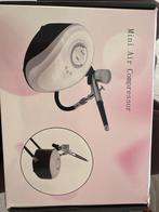 Mini Air Compressor met Airbrush Kit - Nieuw!, Ophalen, Gehele gezicht, Wit, Nieuw
