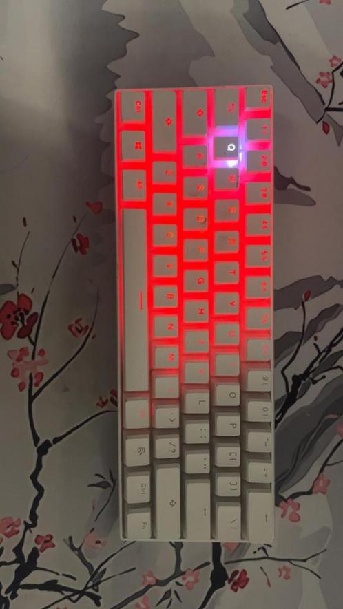 Rk61 60% cherry mx keyboard, Computers en Software, Toetsenborden, Zo goed als nieuw, Verzenden