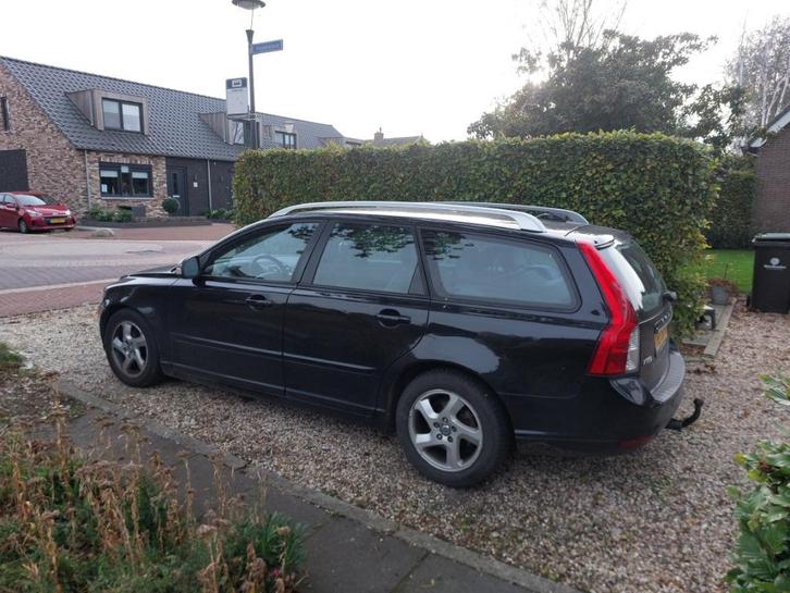 Volvo V50 D2 Drive 115pk Start/stop 2012 Zwart, Auto's, Volvo, Particulier, V50, Diesel, A, Stationwagon, Handgeschakeld, Geïmporteerd