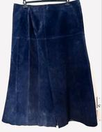 Yoek lange suède rok maat 48/50[dmv]