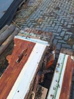 Antieke grenen balken 20x30cm lengte ca. 6 meter 3 stuks, Doe-het-zelf en Verbouw, Ophalen, Gebruikt, Grenen, 50 mm of meer