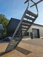 Stalen trap gegalv. Hoog 3,4 mtr. Nob057, Ophalen, Zo goed als nieuw, 2 tot 4 meter