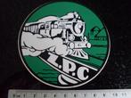 sticker zpc stoomtrein treinen vintage, Verzenden, Zo goed als nieuw, Bedrijf of Vereniging