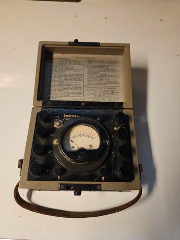 Müller & Ziegler Spannungs-Reihenmesser Vintage beschikbaar voor biedingen