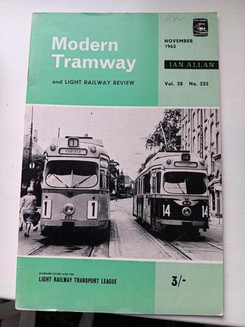 Oude tijdschriften Treinen - Bussen. vanaf 1947  zie omschr. beschikbaar voor biedingen