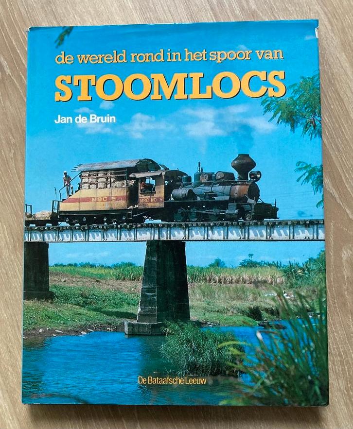De wereld rond in het spoor van stoomlocs, Verzamelen, Spoorwegen en Tramwegen, Zo goed als nieuw, Trein, Boek of Tijdschrift