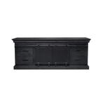 Tv meubel zwart mangohout 140/160/180/200/240cm, Huis en Inrichting, Kasten | Televisiemeubels, Nieuw, 150 tot 200 cm, Minder dan 100 cm