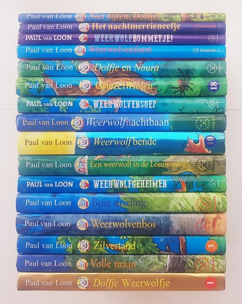 16x Dolfje Weerwolfje Boeken - Paul van Loon, Boeken, Kinderboeken | Jeugd | onder 10 jaar, Zo goed als nieuw, Ophalen of Verzenden
