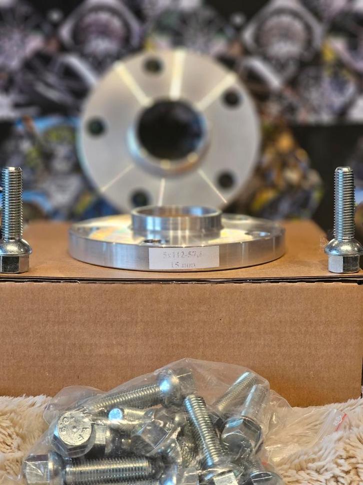 Spoorverbreders spacers vw Golf 8 5x112 57,1 15mm, Auto diversen, Tuning en Styling, Ophalen of Verzenden