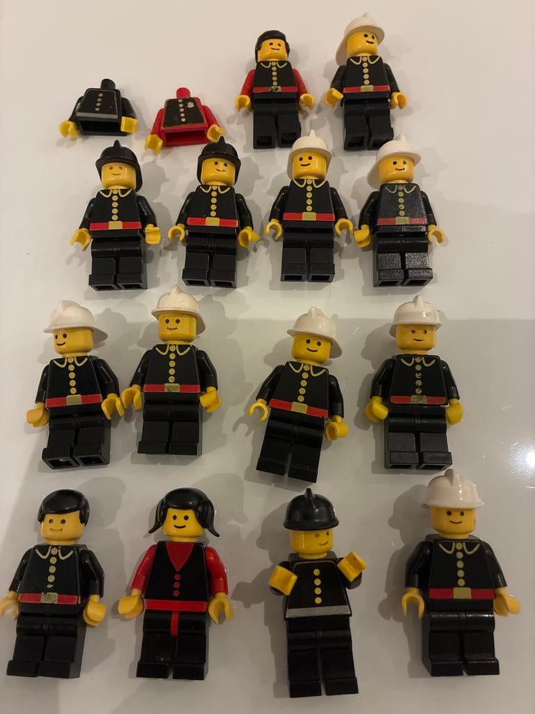 Lego Brandweer Minifiguren, Ophalen of Verzenden, Gebruikt, Losse stenen, Lego