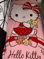 Dubbelzijding Hello Kitty overtrek, Meisje, Dekbedovertrek, Ophalen of Verzenden, Zo goed als nieuw