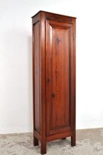 Antieke Franse kast smal american pine hout circa 1900, Ophalen of Verzenden, Gebruikt