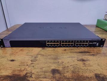 Netgear ProSafe XS728T - 24 poorts 10 Gbit/s switch + 4x SFP beschikbaar voor biedingen