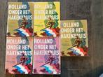 Holland onder het hakenkruis compleet 5 delen, Gelezen, Non-fictie, Ophalen of Verzenden, Piet Prins