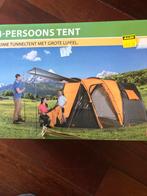 4-Persoons Tent met Luifel - Nieuw in Doos!, Caravans en Kamperen, Ophalen of Verzenden, Nieuw, Tot en met 4