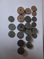 Belgische munten WOII - 5, 10, 25 cent + Franken, Ophalen of Verzenden, Metaal, Losse munt