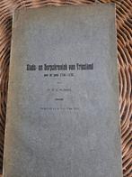 Stads- en Dorpskroniek van Friesland 1785-1797, Boeken, Ophalen of Verzenden, Gelezen
