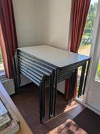 Tafel, schooltafel, bureau 8 stuks alles moet weg!, Ophalen, Gebruikt