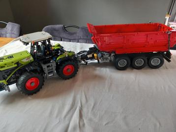 onderdelenset Lego Technic Dump Trailer voor Claas Xerion beschikbaar voor biedingen