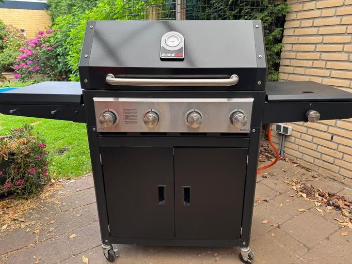 Grandhall Xenon 4 barbecue, Tuin en Terras, Gasbarbecues, Zo goed als nieuw, Ophalen