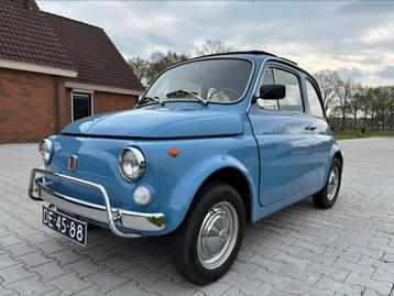 Fiat 500 0.5 L 1971 Summer Blue beschikbaar voor biedingen