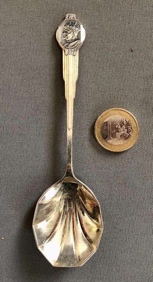 Verzilverde Suikerschep, Engels, Regeringsjubileum George V, Verzamelen, Koninklijk Huis en Royalty, Gebruikt, Speld(je) of Lepel(tje)