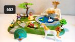 Playmobil prinsessen tuin met eenhoorn compleet, Ophalen of Verzenden, Zo goed als nieuw, Complete set