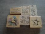 houten stempels, Verzenden, Zo goed als nieuw, Houten stempel