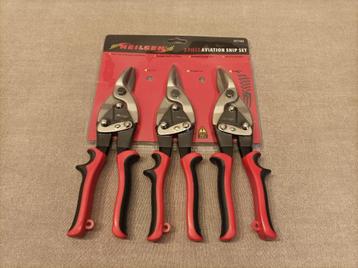 3 Metaalscharen rechts, recht en links snijdend | 260mm beschikbaar voor biedingen