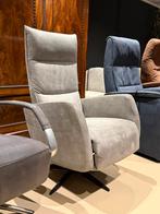 Topstaat! Gealux relaxfauteuil prachtige stof, Ophalen, Luxe relaxfauteuil, ., 75 tot 100 cm