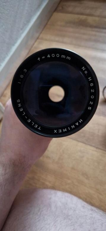 Hanimex 400mm 1:6.3 lens voor Minolta beschikbaar voor biedingen