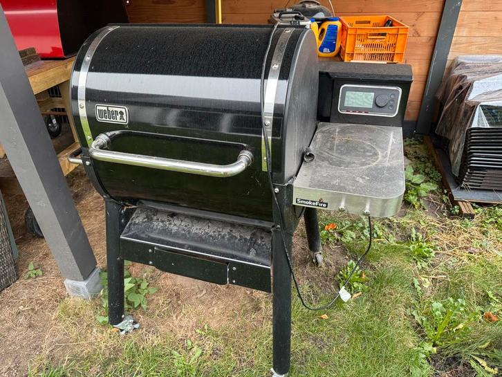 Weber SmokeFire Pelletbarbecue, Tuin en Terras, Elektrische barbecues, Gebruikt, Ophalen of Verzenden