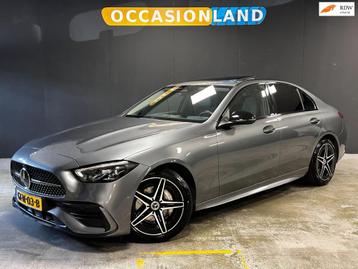 Mercedes-Benz C-klasse 180 AMG Line|PANORAMA SUNROOF|SFEER|L beschikbaar voor biedingen