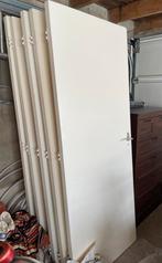 5 Platte vlakke deuren binnendeuren, Ophalen, Gebruikt, 80 tot 100 cm, Binnendeur