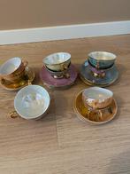 Vintage Kopjes en Schotels parelmoer, Gebruikt, Ophalen of Verzenden, Overige stijlen, Kop(pen) en/of Schotel(s)