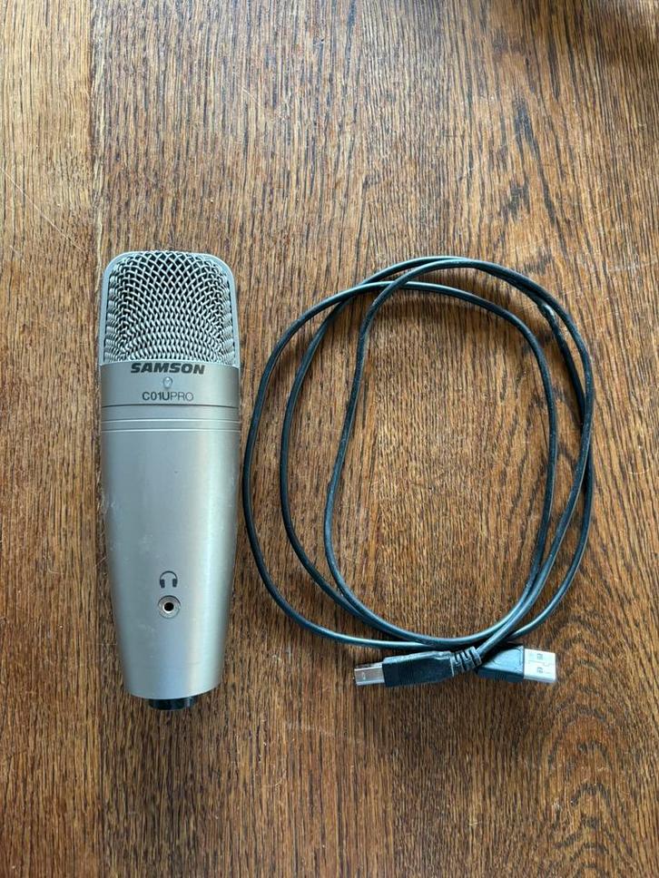 Samson C01U Pro USB Studio microfoon met arm, Muziek en Instrumenten, Microfoons, Zo goed als nieuw, Ophalen