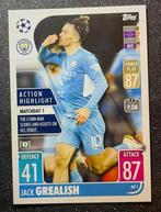 Topps MA EXTRA 21/22   ACTION HIGHLIGHT   GREALISH MAN CITY, Verzenden, Zo goed als nieuw, Plaatje