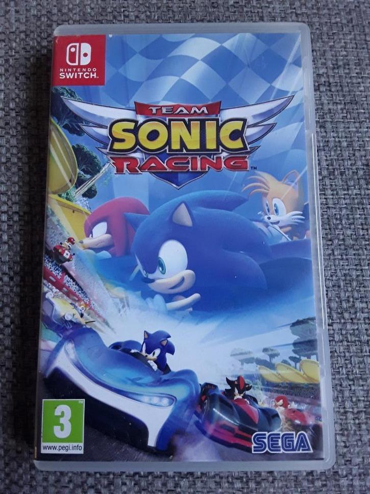 Nintendo Switch Game Team Sonic Racing, Spelcomputers en Games, Games | Nintendo Switch, Zo goed als nieuw, Racen en Vliegen, 3 spelers of meer