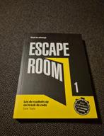 Escape room boek 1, Ivan Tapia, Ophalen of Verzenden, Zo goed als nieuw, Puzzelboek