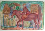 Hubert Bekman Don Quichot (Acryl) De Nieuwe Haagse School, Ophalen of Verzenden