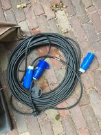 Verlengsnoer en aansluitingen elektrische kabek 20 meter, Ophalen, Zo goed als nieuw